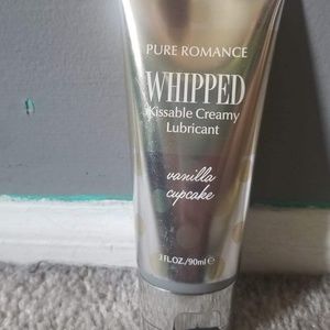 PR whipped creamy lubricant- vanilla cupcake